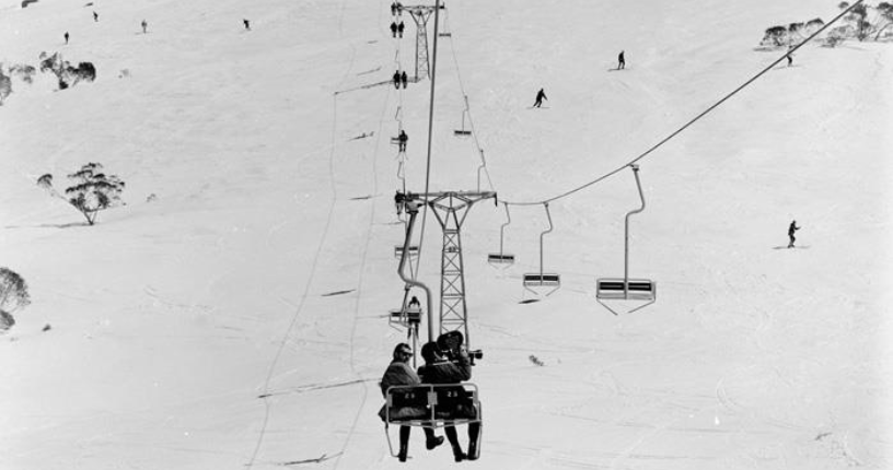 Mt Perisher Double Chair c 1965