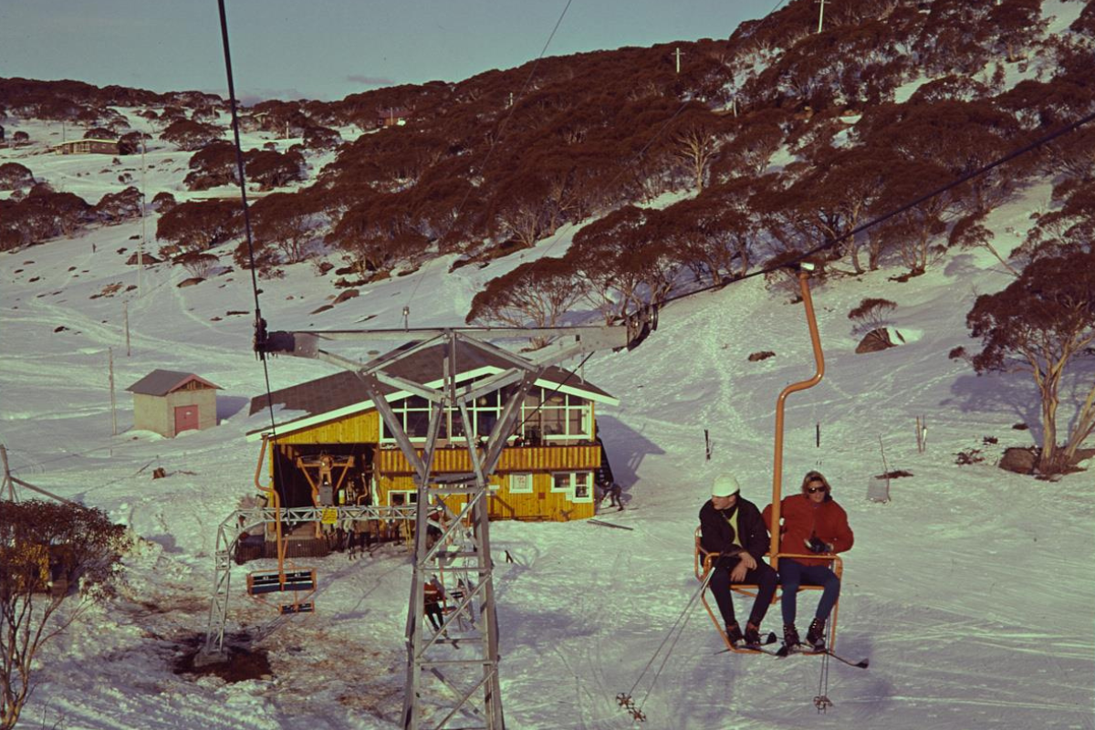 Mt Perisher Double chair c1963