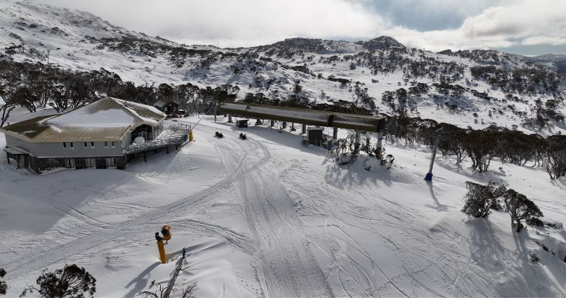Perisher Quad Express Chairlift