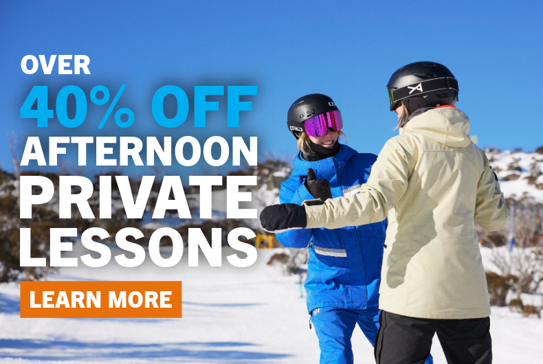 Afternoon Private Ski & Snowboard Lessons
