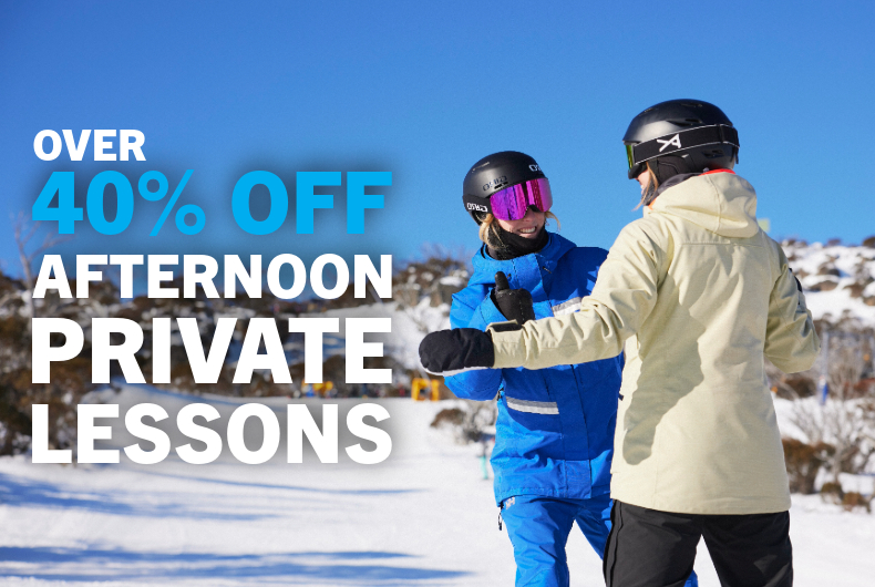 Afternoon Private Ski & Snowboard Lessons