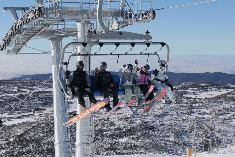 Skiers & Boarders on Mt Perisher 6