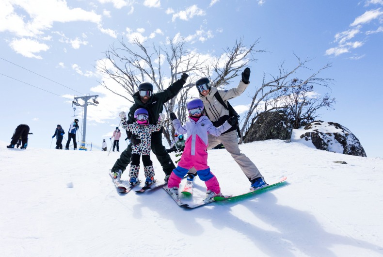 Skiers & Boarders on Mt Perisher 6