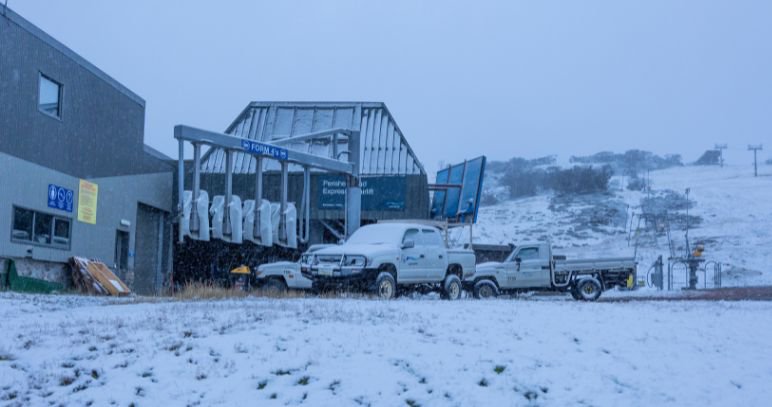 Mt Perisher Double chair c1963
