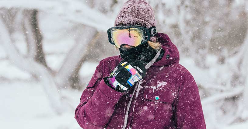 perisher front valley snowing 4