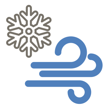 Cloudy. Windy with snow. Strong NW/W'ly winds Cloudy. Windy with snow. Strong NW/W'ly winds